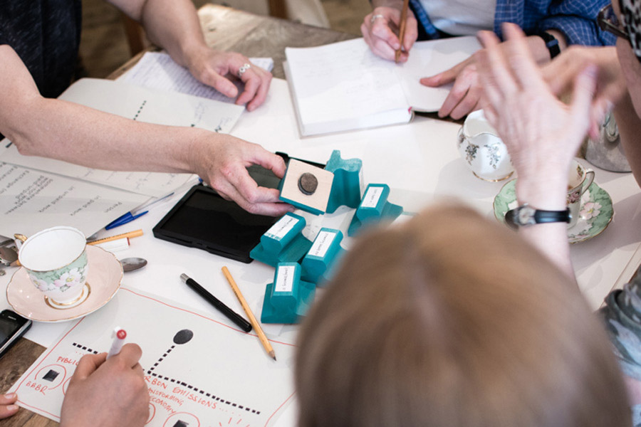 mapping event at milk cafe in govanhill