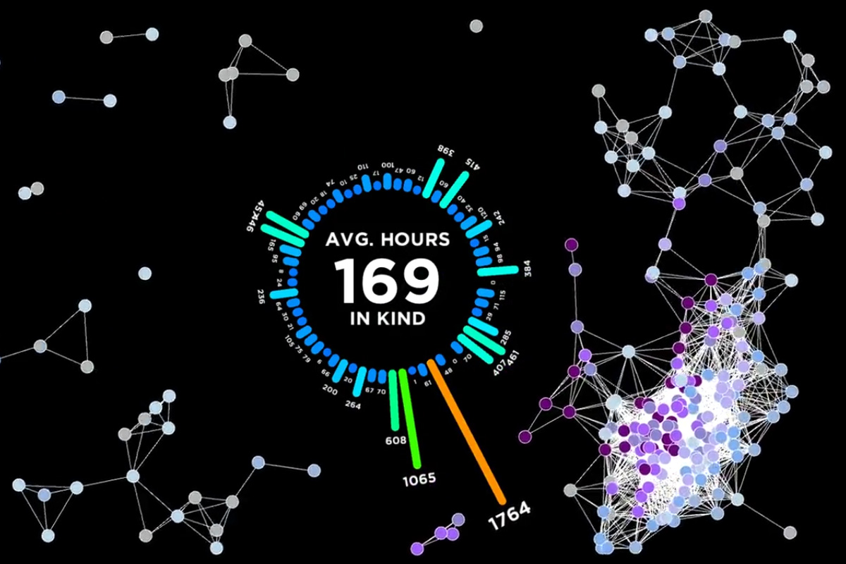 in kind visualisation