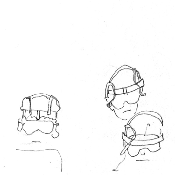 miscelaneous helmet sketch